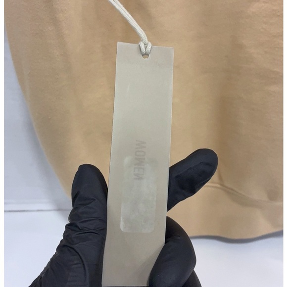 Fear of God Essentials Women’s Tan Sweatshirt Vest, new with tags - Picture 9 of 13